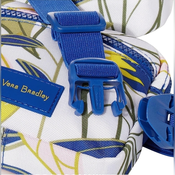 Vera Bradley Recycled Lighten Up Reactive Convertible" Belt Sling" Cross… - Picture 3 of 5